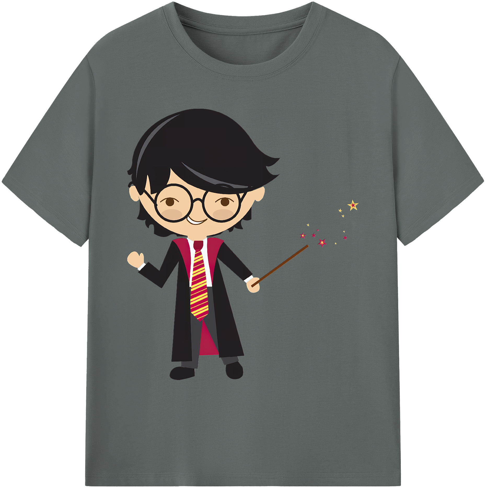 （画像用） Harry Potter ハリー・ポッターシリーズ 綿100％ メンズ半袖Tシャツ｜肌触りやわらか＆通気性